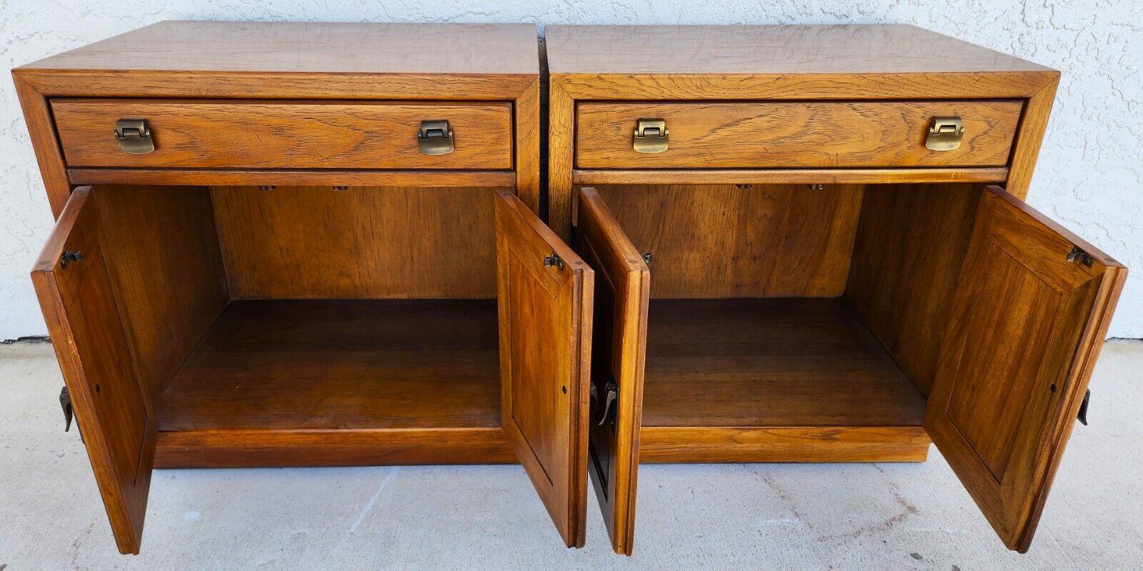 Late 20th Century MCM Drexel WINDWOOD Nightstands