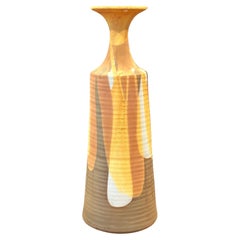 MCM Drip Glaze Vase in the Style of David Cressey