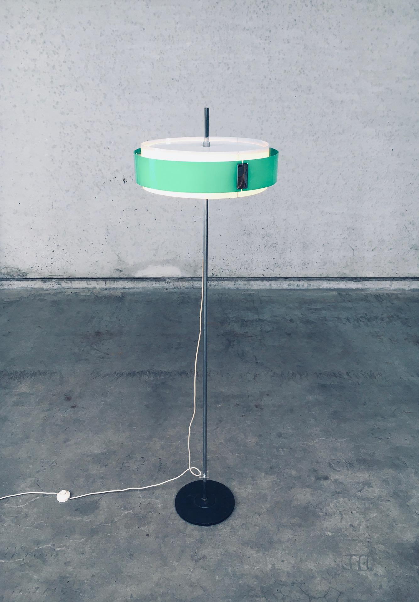Metal MCM Dutch Design Floor Lamp by GEPO, Netherlands 1960's For Sale