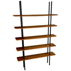 MCM Dutch Design Stick Shelving Unit by W. Lutjens, Netherlands 1960's