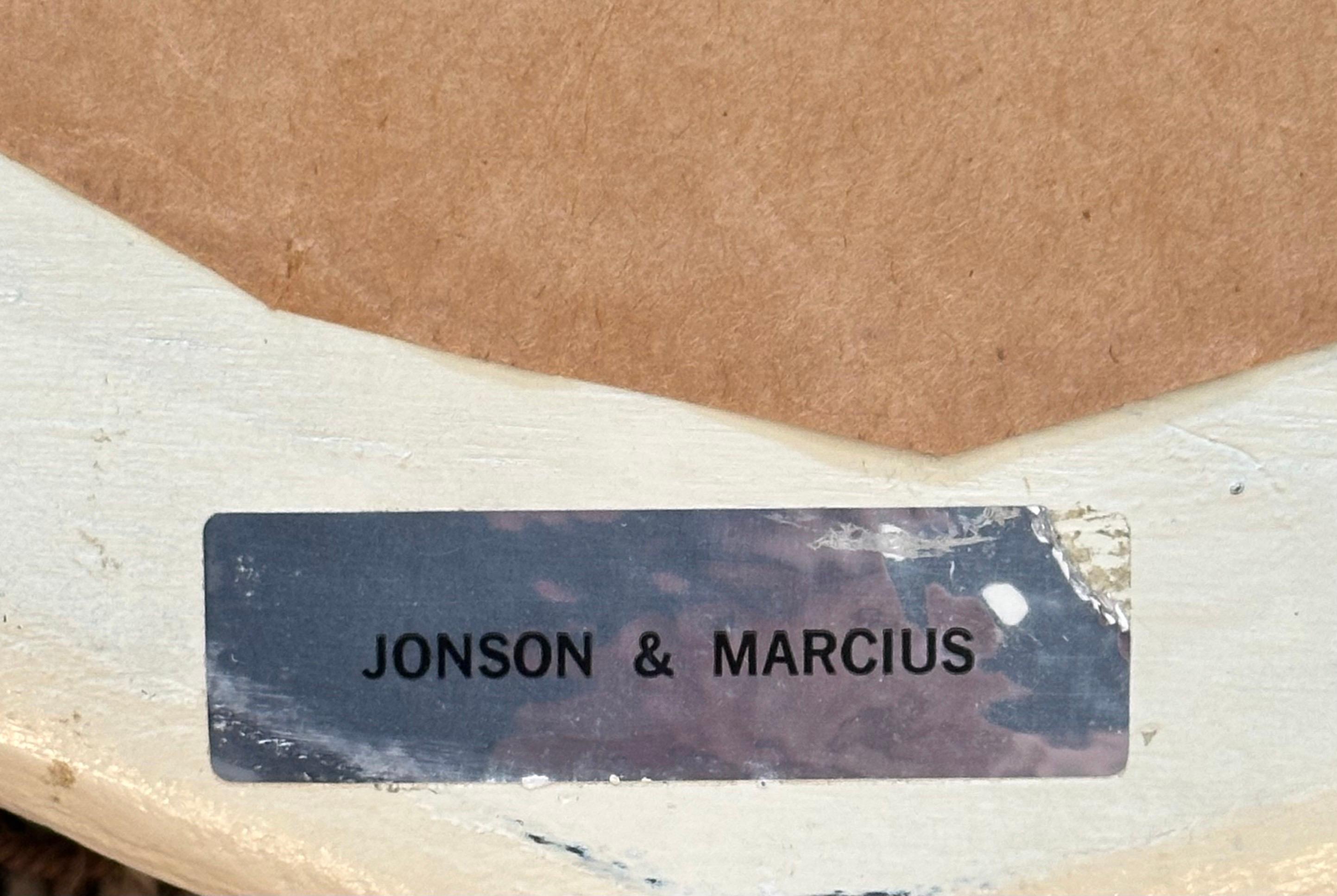 Specchio da parete MCM con finta zanna di elefante di Gene Jonson e Robert Marcius - Raro in vendita 10