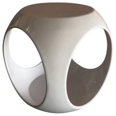 MCM Fiberglass Side Table in the Style of Luigi Colani