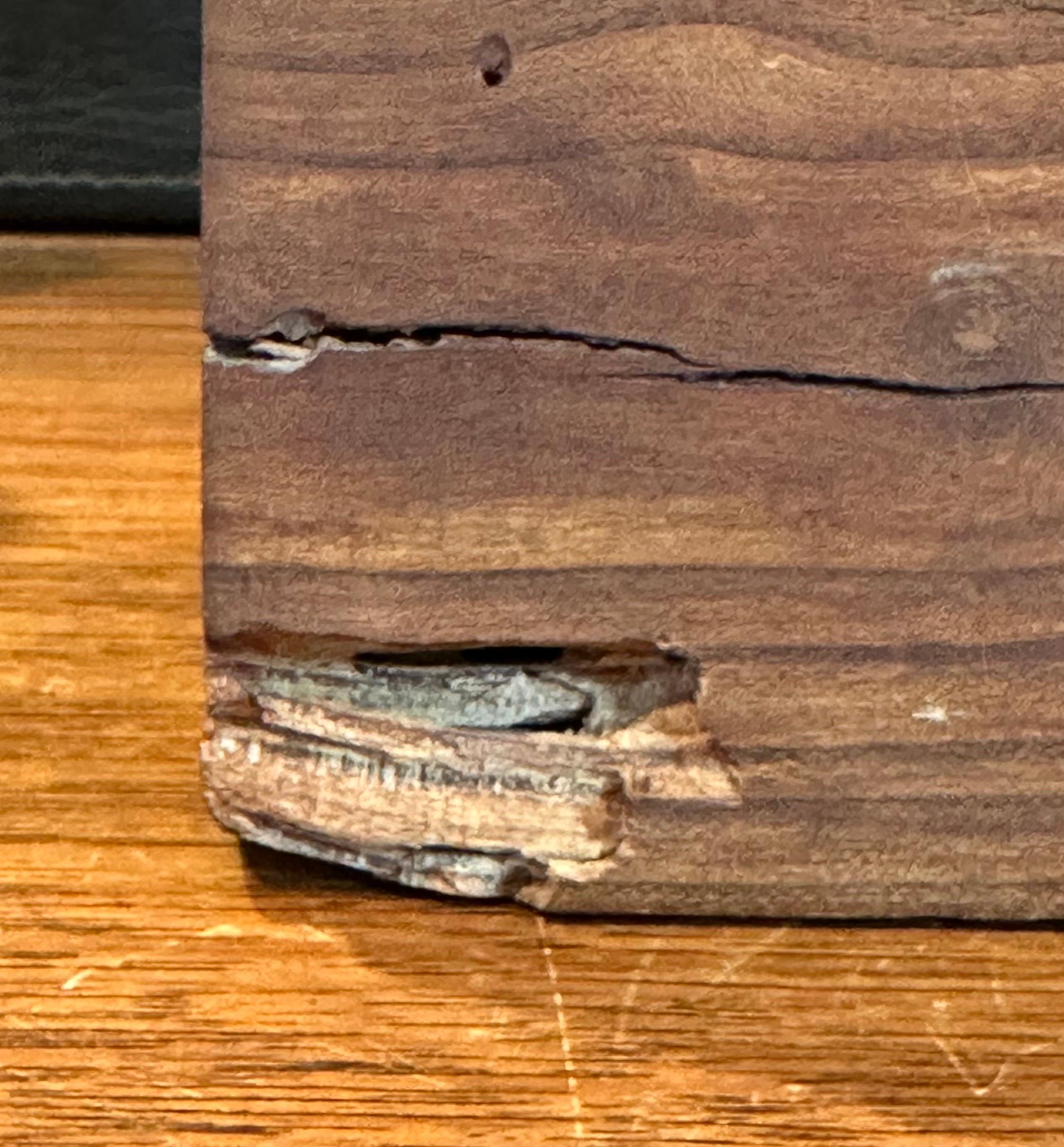 MCM Figural Sculpture on Walnut Base Entitled 
