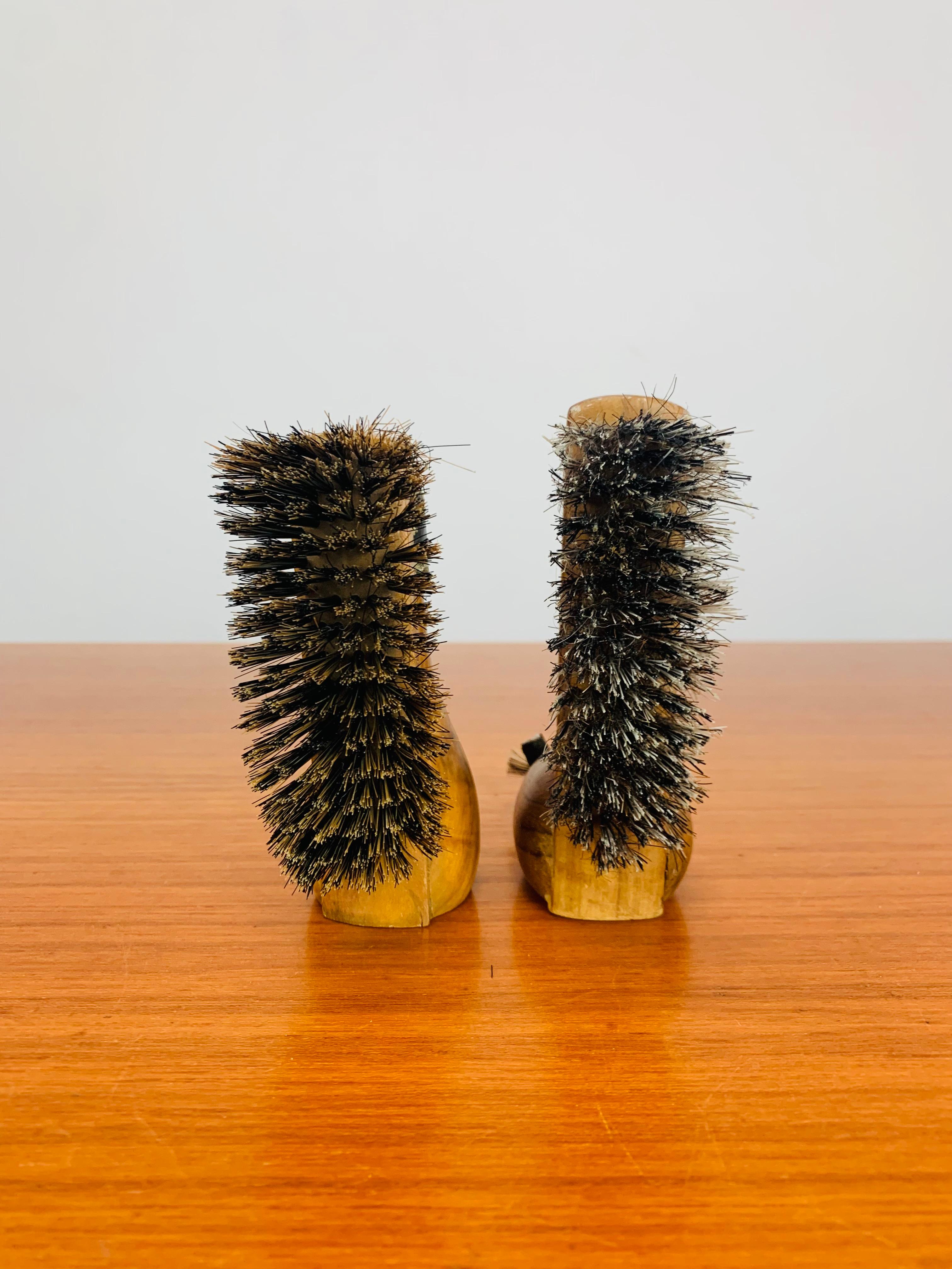 MCM figurina spazzole per scarpe giocattolo nello stile di Kay Bojesen, scandinavo, cane e topo in vendita 2