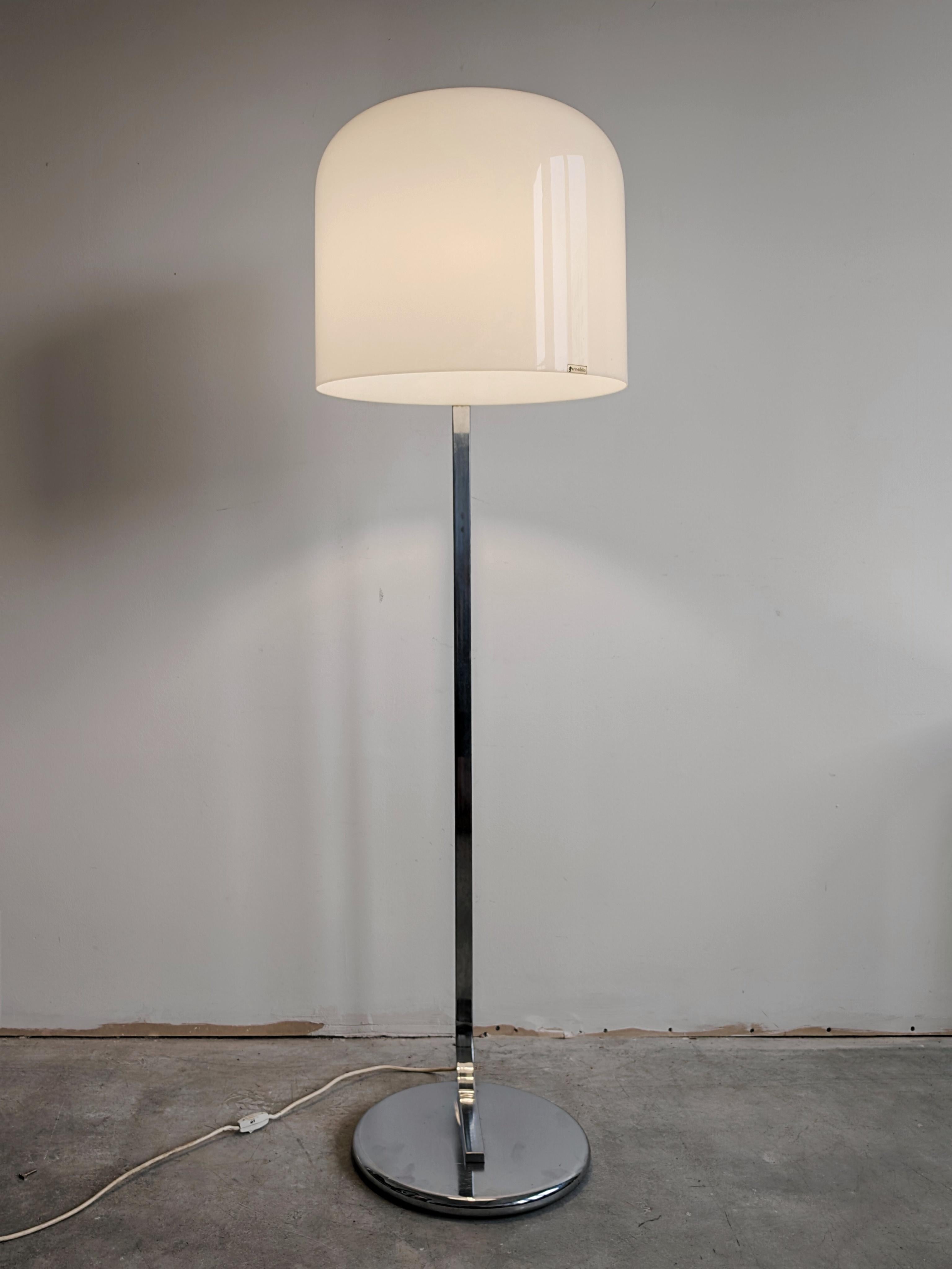 Lampada da terra MCM della serie Alvise di Luigi Massoni & Massoni per Guzzini, Yugoslavia 1960 in vendita 1