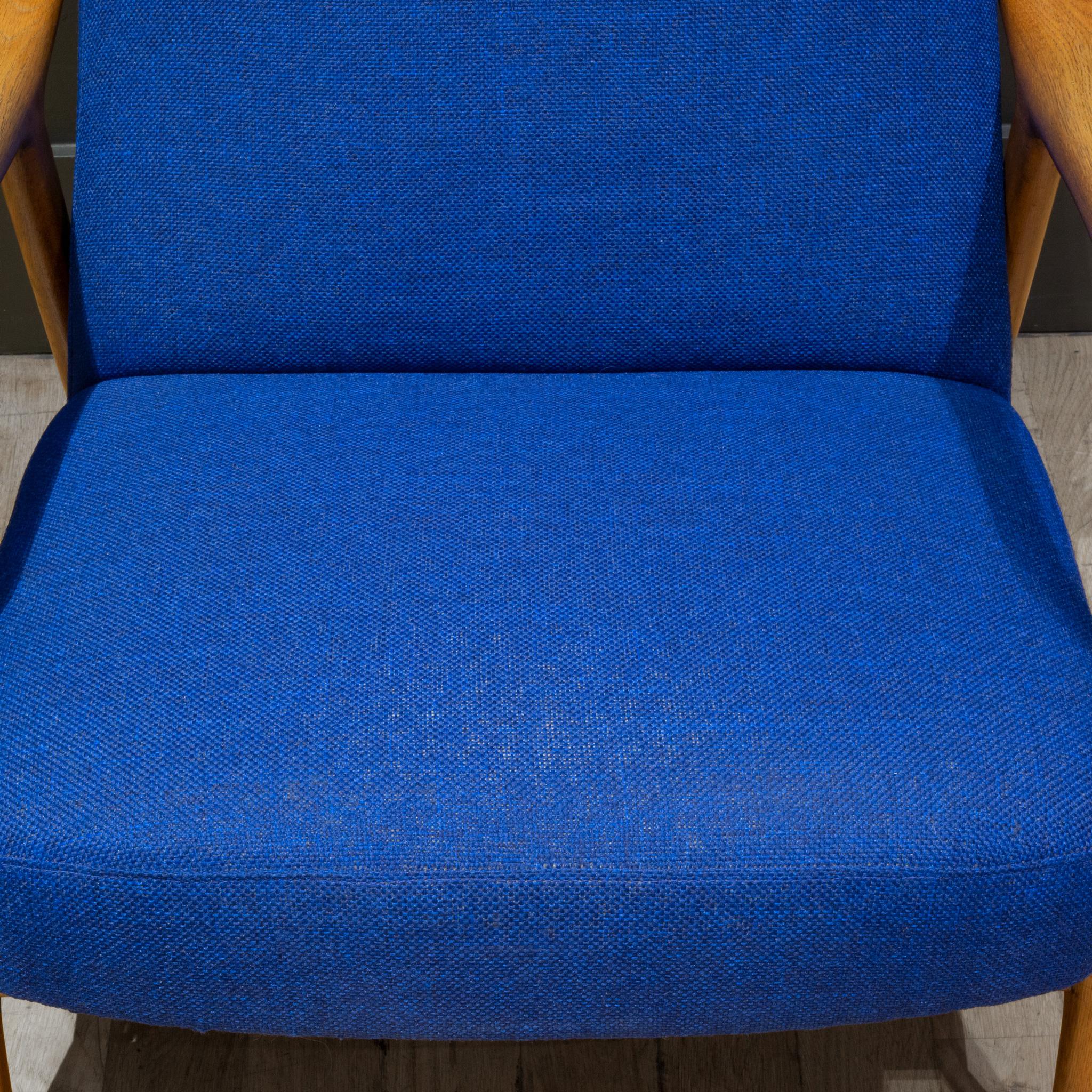 MCM Folke Ohlsson pour DUX Fauteuils de salon inclinables et poufs réglables C.1960 en vente 3