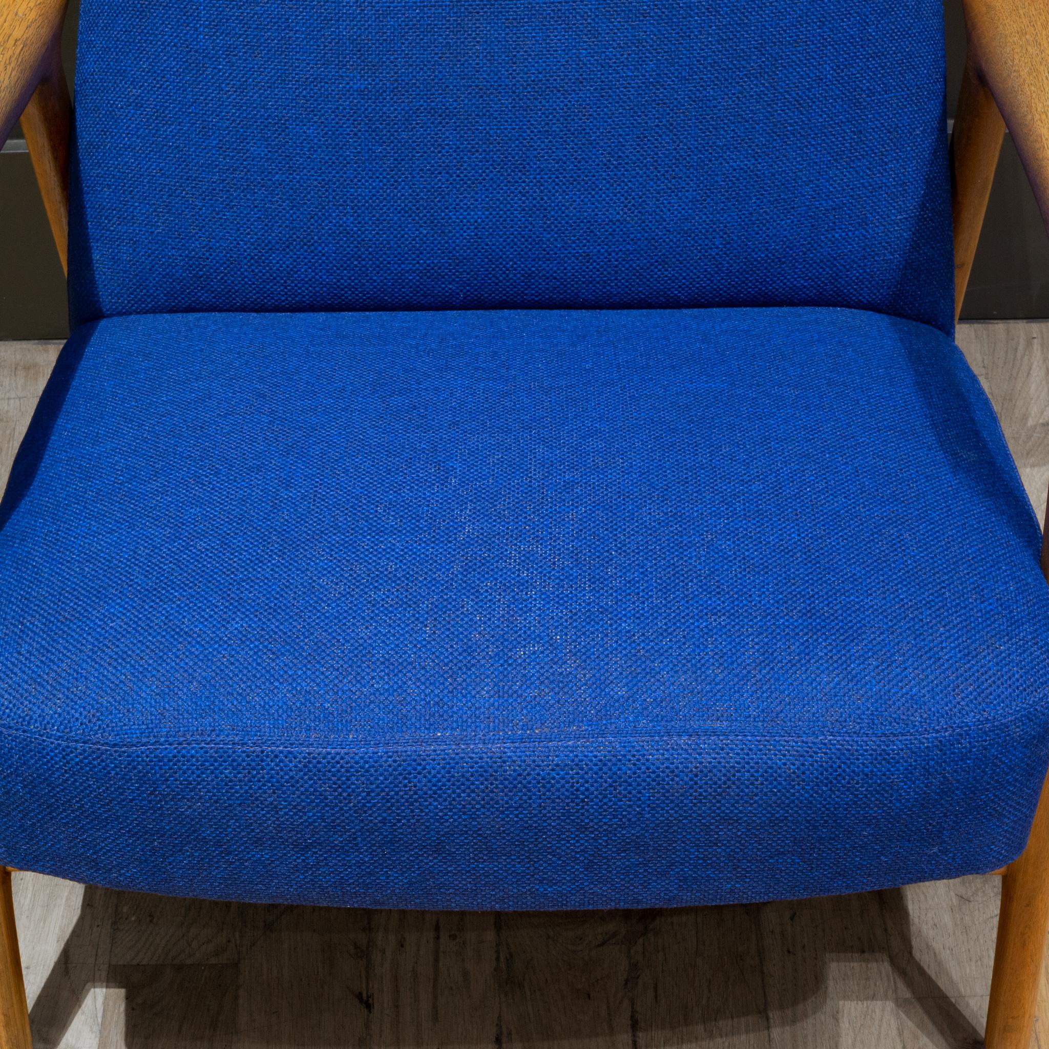 MCM Folke Ohlsson pour DUX Fauteuils de salon inclinables et poufs réglables C.1960 en vente 4