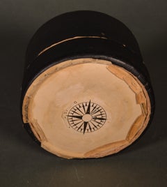 MCM Fornasetti-Style Coasters Tall Ships with Original Box, Velieri Pattern