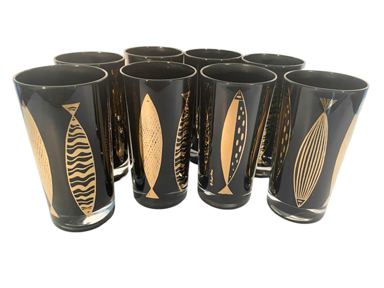 black drinking cups
