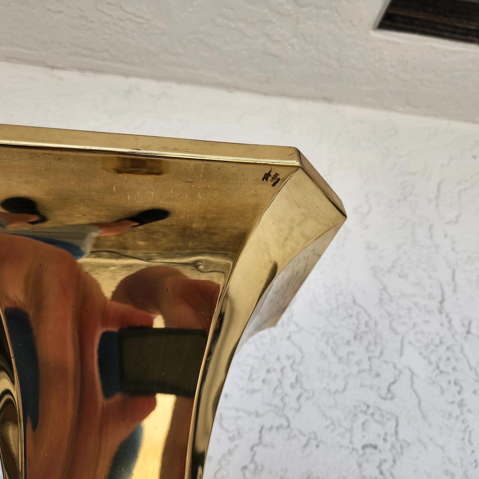 MCM Fredrick Ramond Style Brass & Chrome Floor Lamp For Sale 7