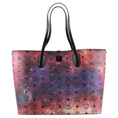 MCM Galaxy Visetos Medium Shopper Tote Bag 4mcm1223