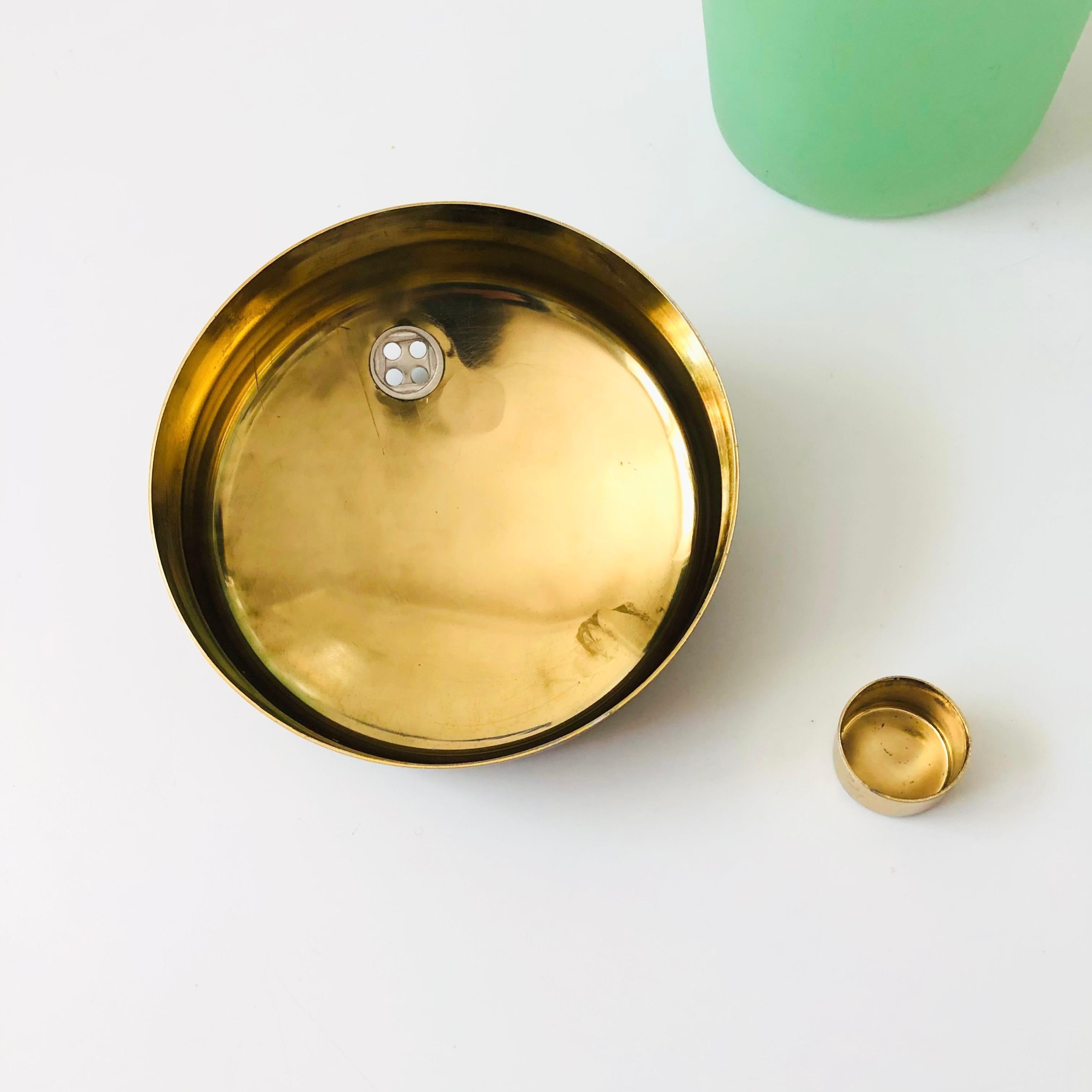 MCM Green Blendo Glass Cocktail Shaker 1
