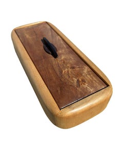 MCM Handcrafted Wooden Isigo Pervuvian Ebony Jewelery Box by J.Amberg