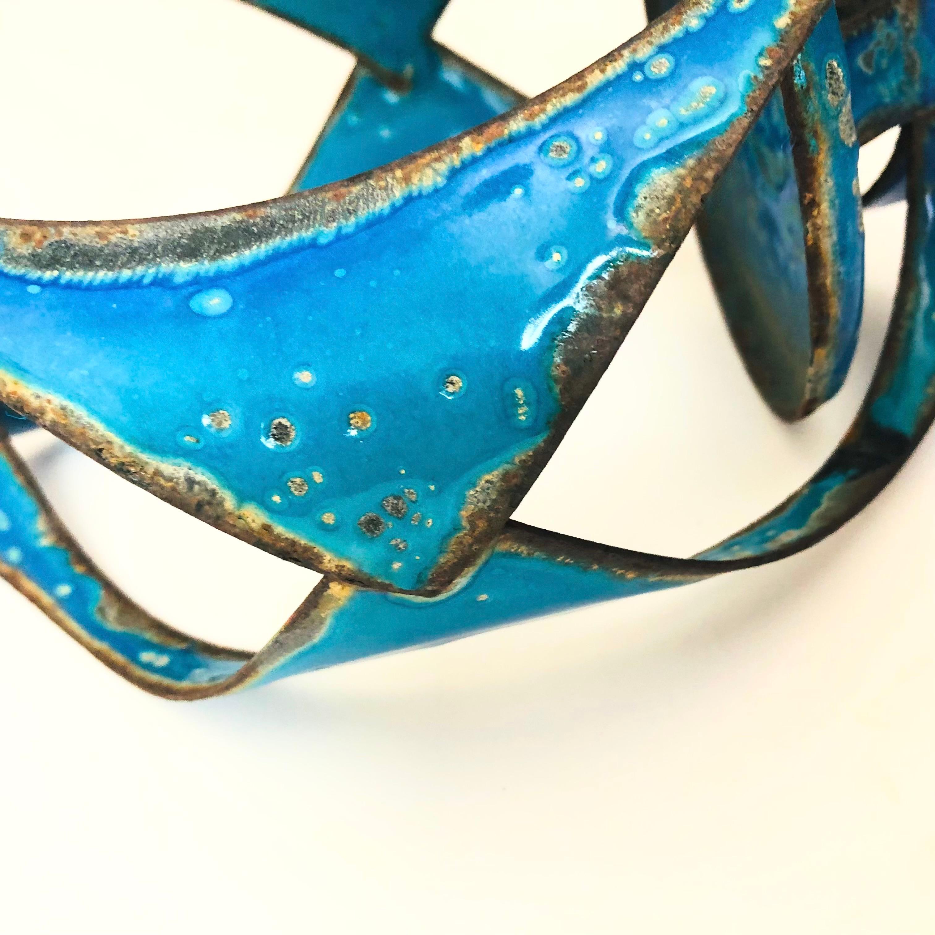 MCM Hanova Enameled Hanging Candle Holder 1