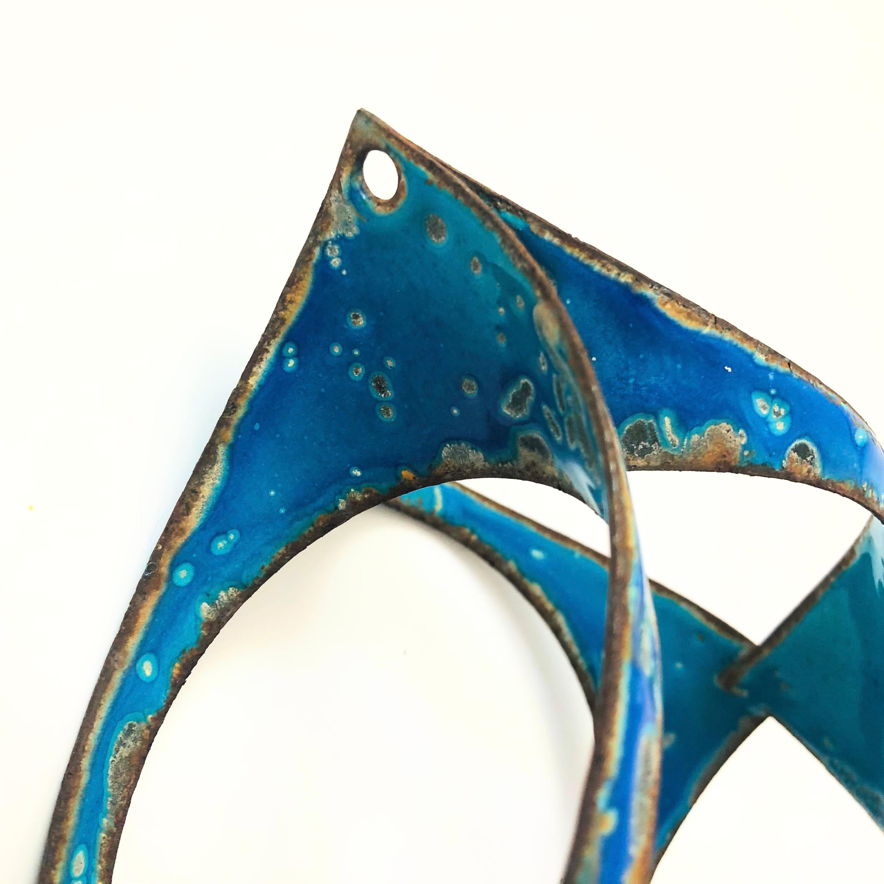 MCM Hanova Enameled Hanging Candle Holder 2