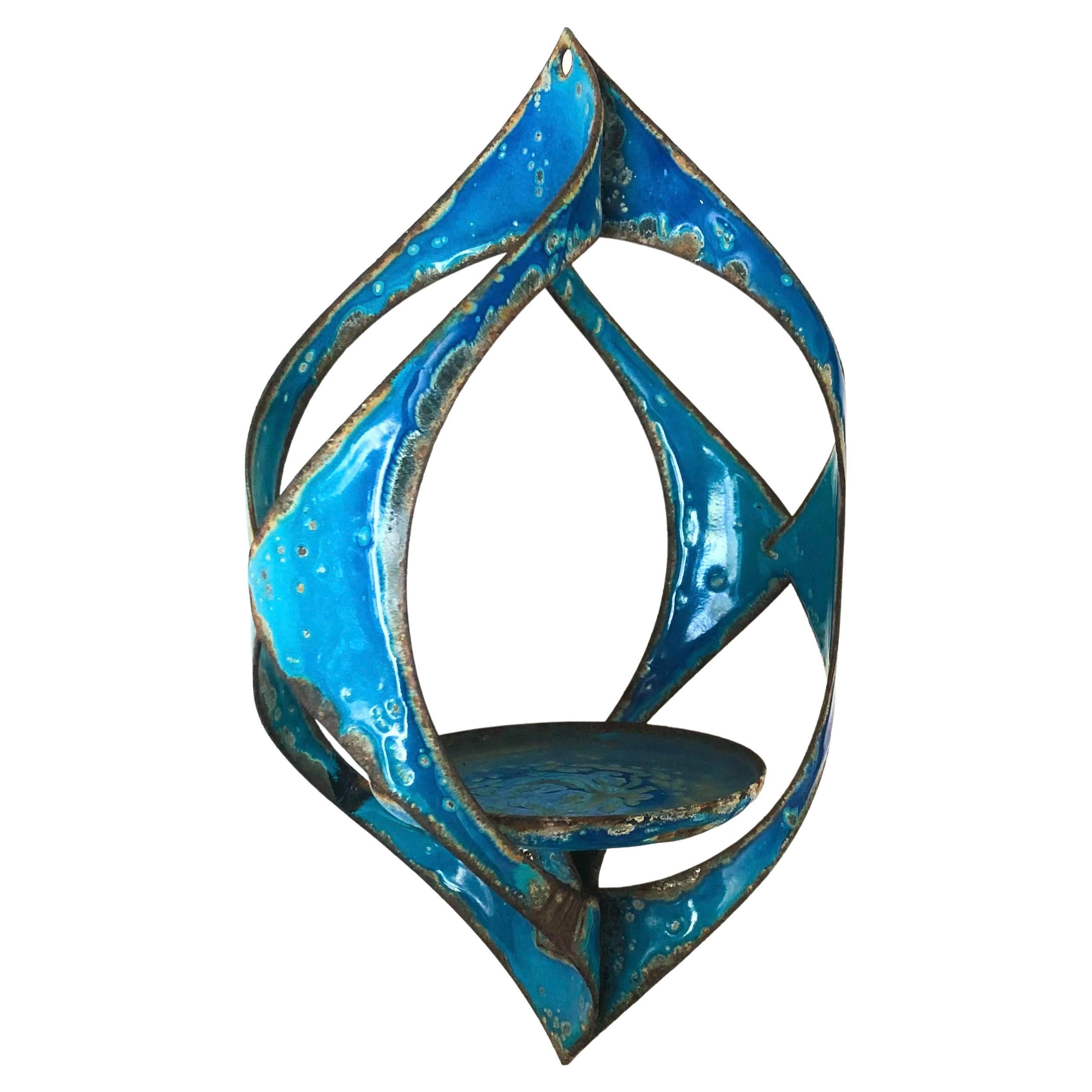 MCM Hanova Enameled Hanging Candle Holder