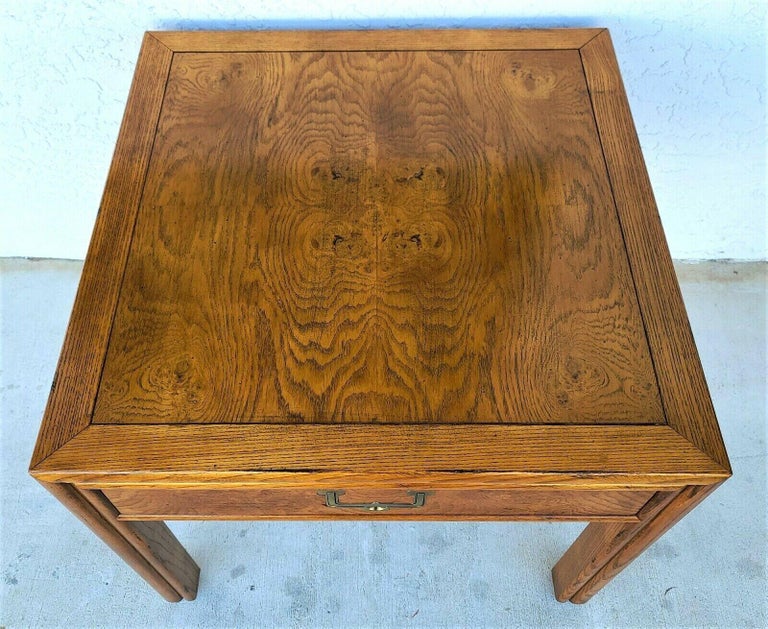 Mcm Henredon Artefacts End Side Table For Sale at 1stDibs