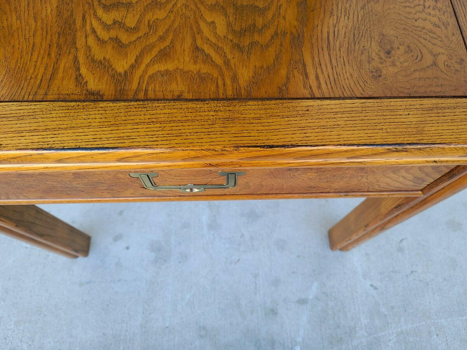 Late 20th Century Mcm Henredon Artefacts End Side Table