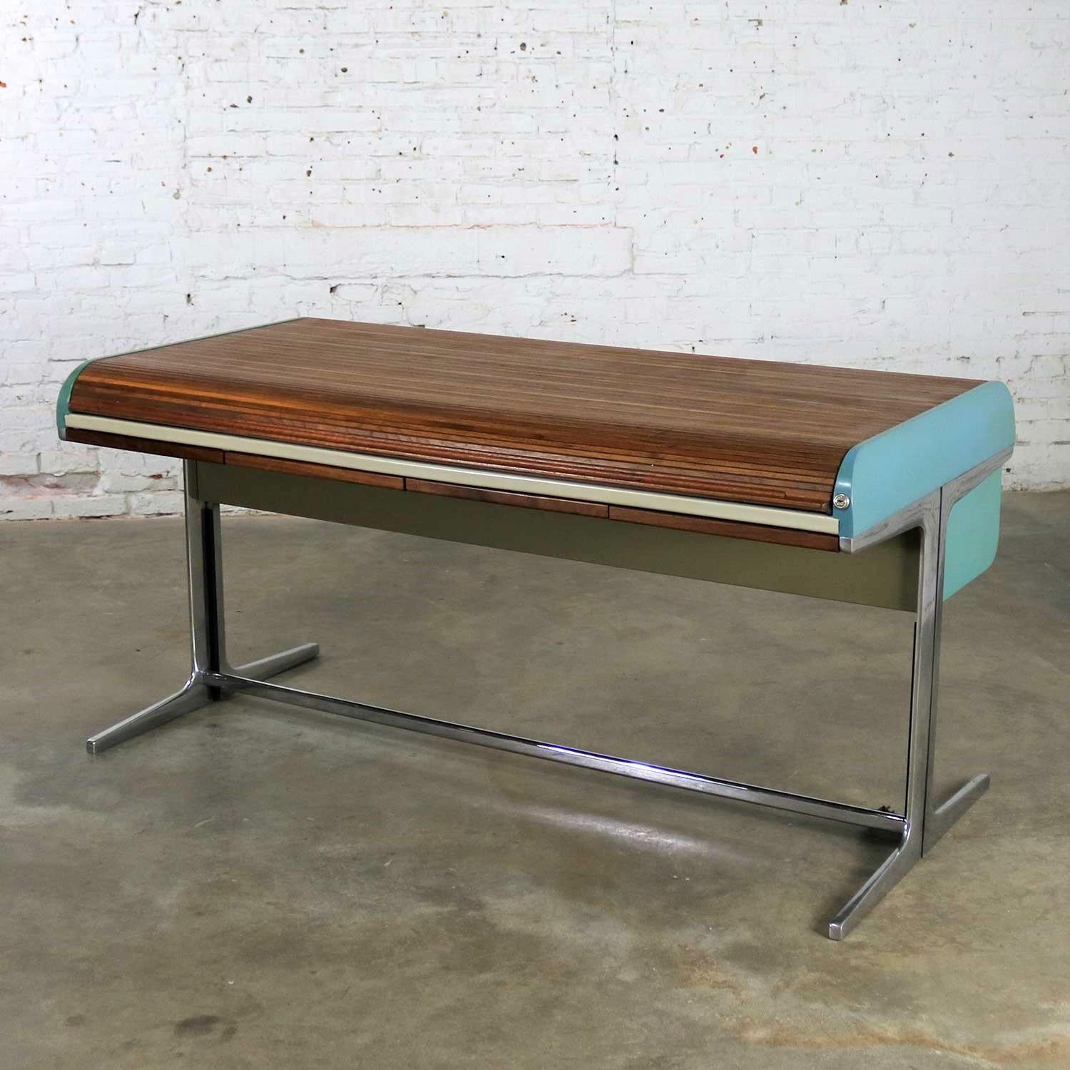 herman miller roll top desk