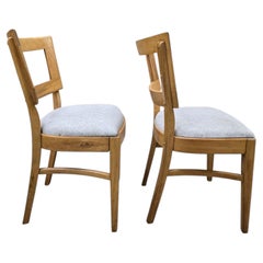MCM Heywood-Wakefield Dining Chairs in Blonde Birch – Set of 4