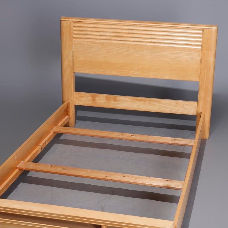 MCM Heywood Wakefield School Twin Bed Frame, 20th Century For Sale at ...