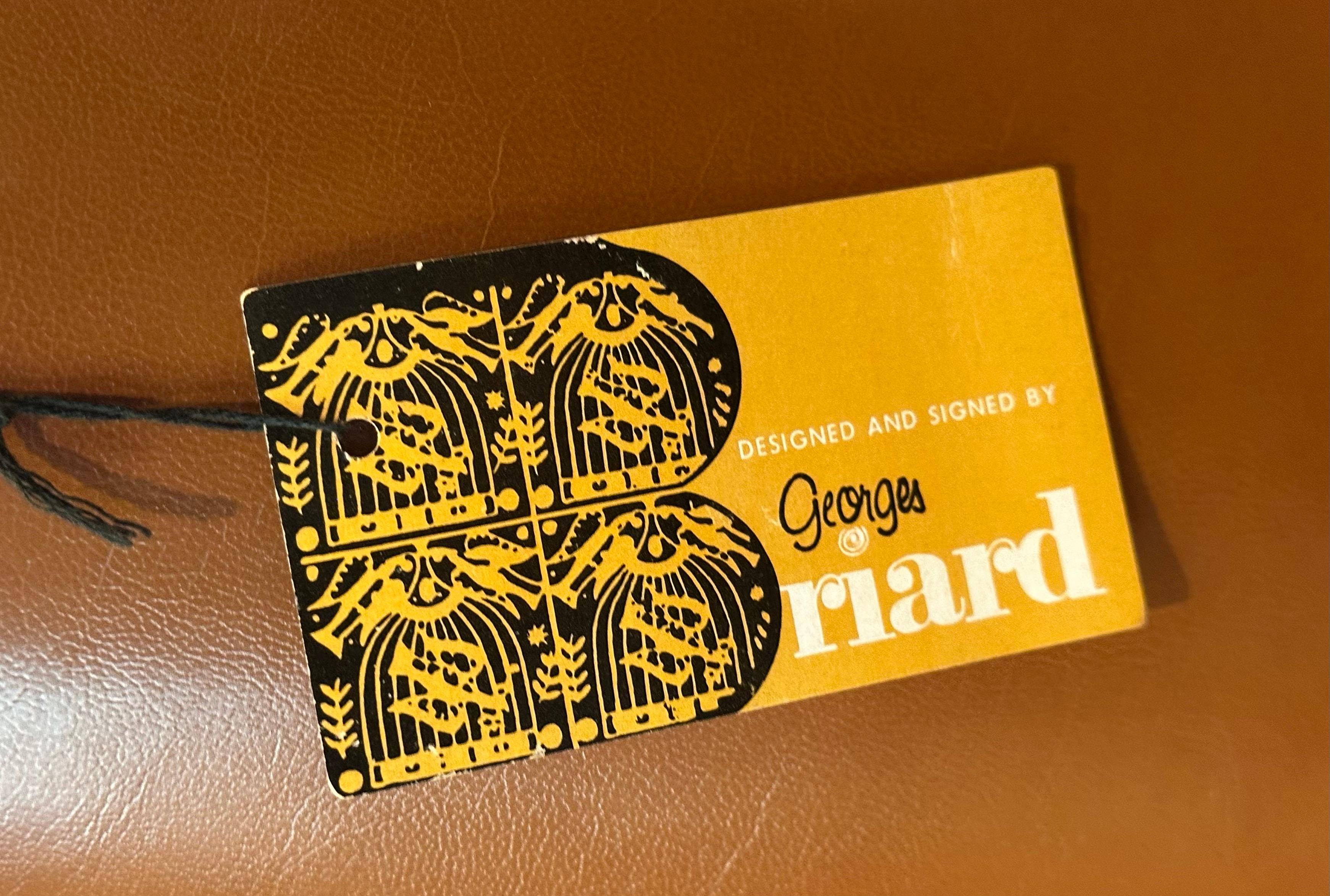 Seau à glace MCM avec outils de bar par Georges Briard - Nouveau avec étiquette en vente 8
