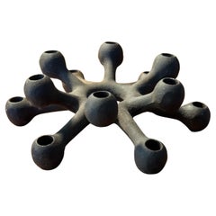 MCM Iron Candle Holder in Box by Dansk Designs