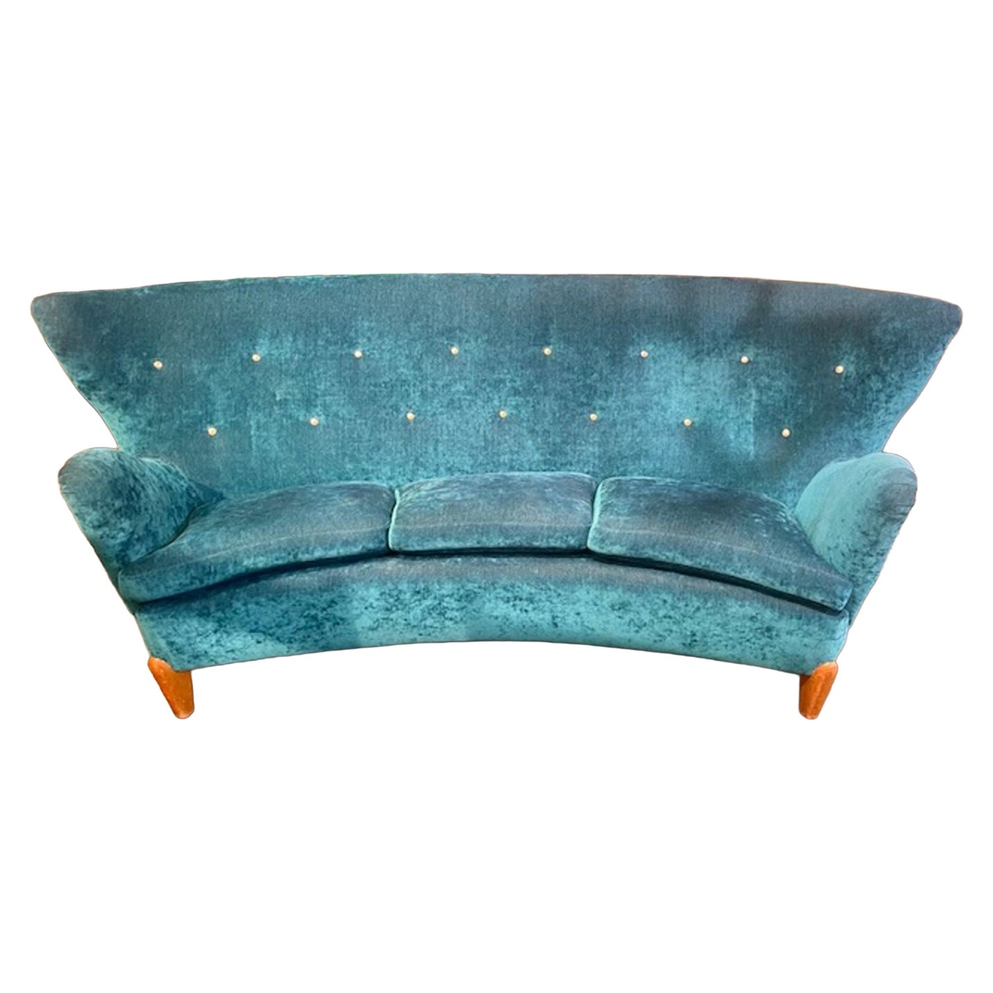 MCM Italian Sofa, Manner of Zanuso For Sale
