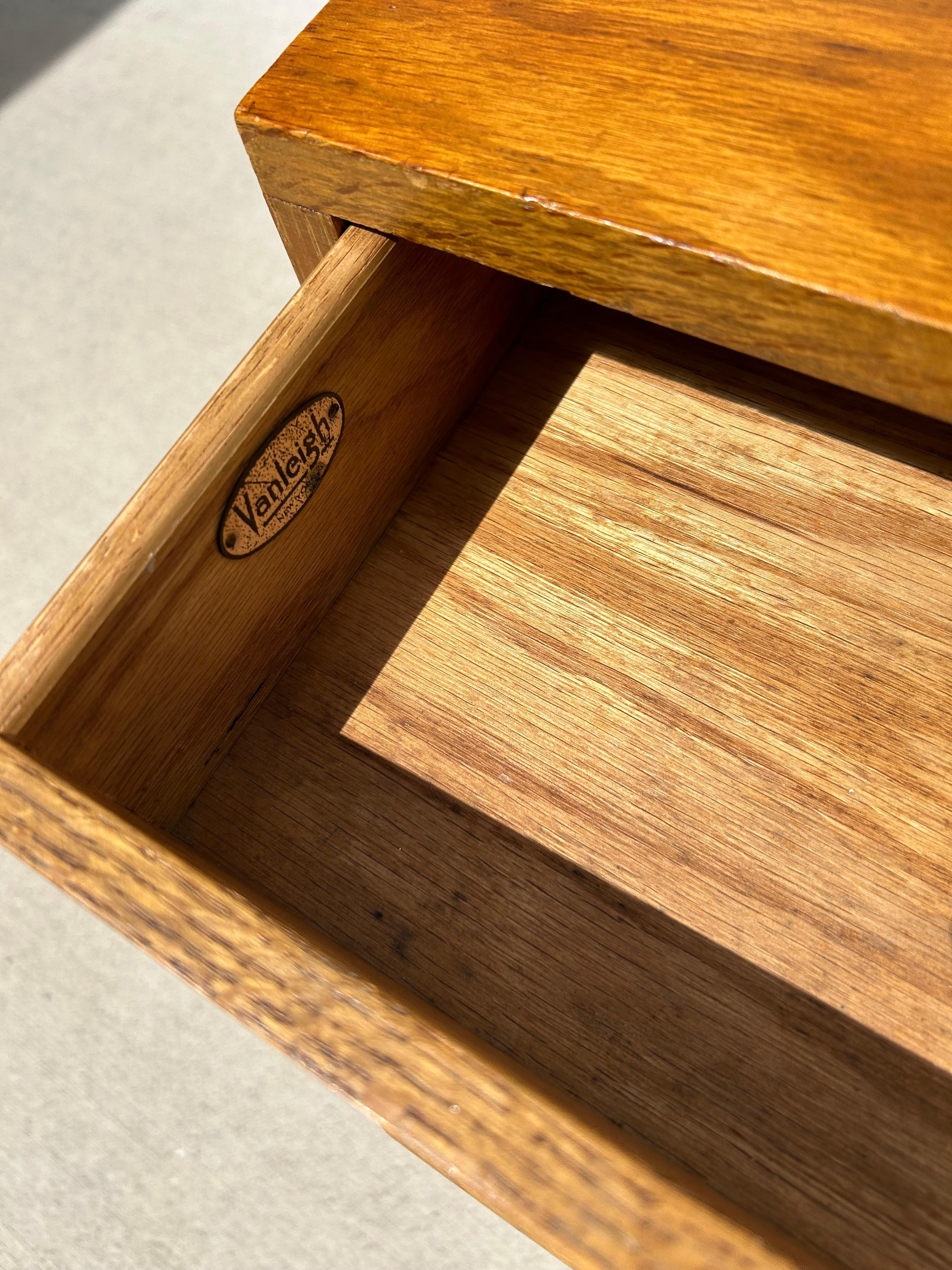 MCM Jack Van Der Molan Nightstand for Vanleigh In Good Condition For Sale In Medina, OH
