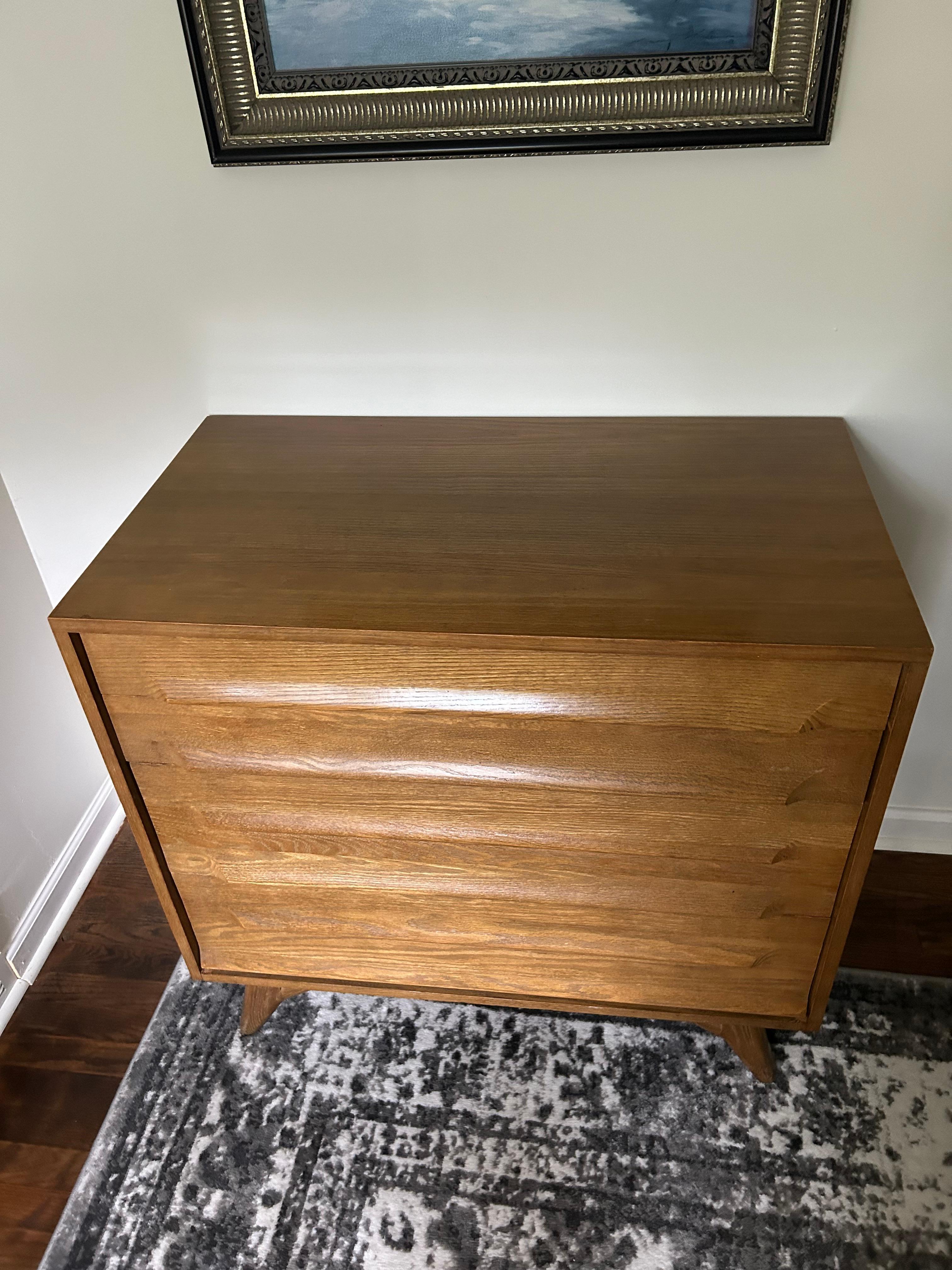 MCM Jack Van Der Molen Secretary Desk and Dresser for Vanleigh In Good Condition For Sale In Medina, OH