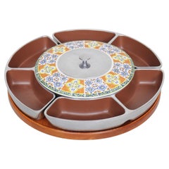 MCM Lazy Susan Seving Tray by Lenox