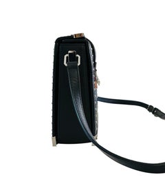 MCM Leder Crossbody Tasche