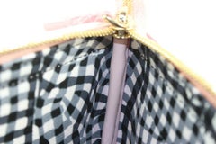 MCM Light Pink Monogram Visetos Pochette Wristlet 79m67s