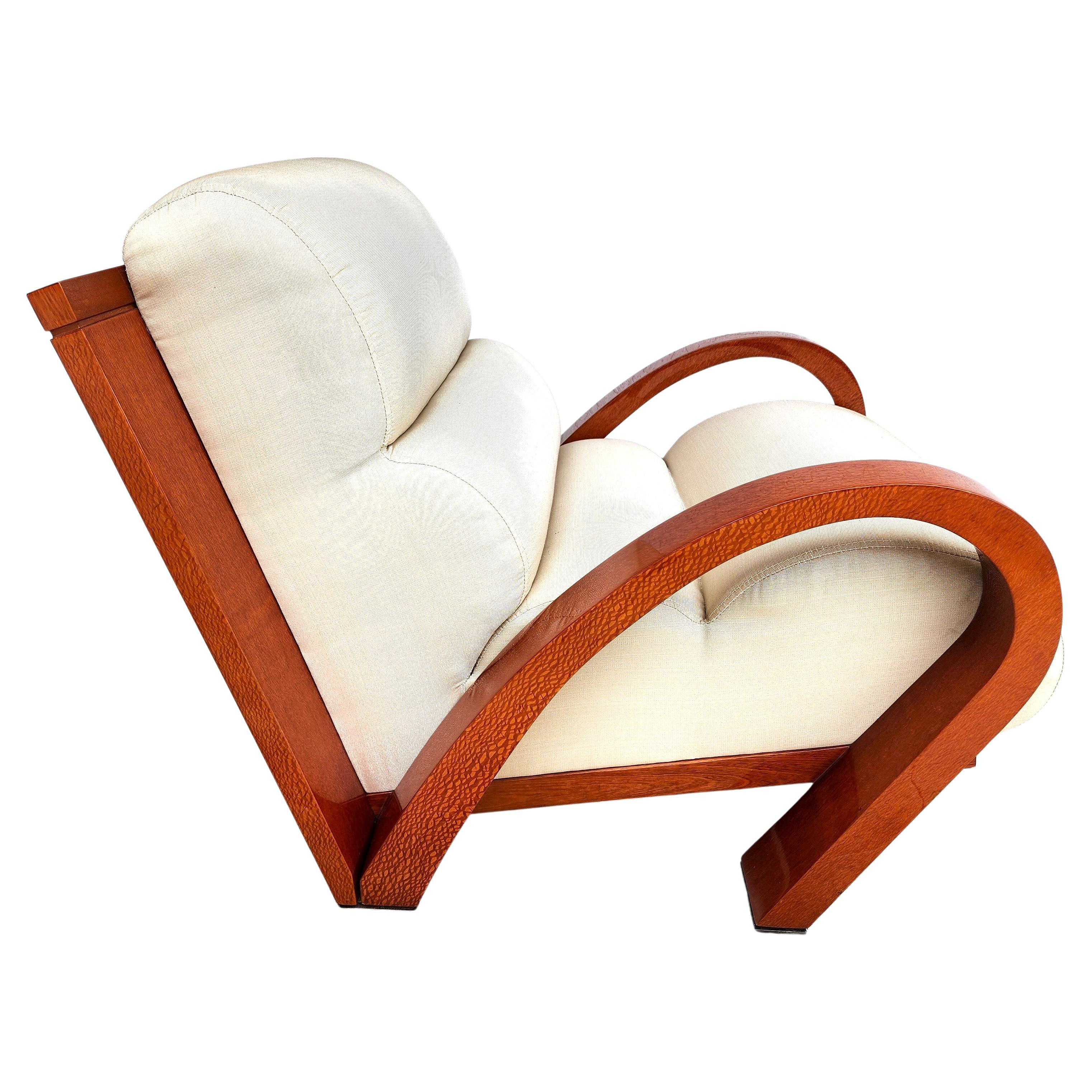 MCM Lounge Chair Enrique Garcel Jaime Perszek im Angebot