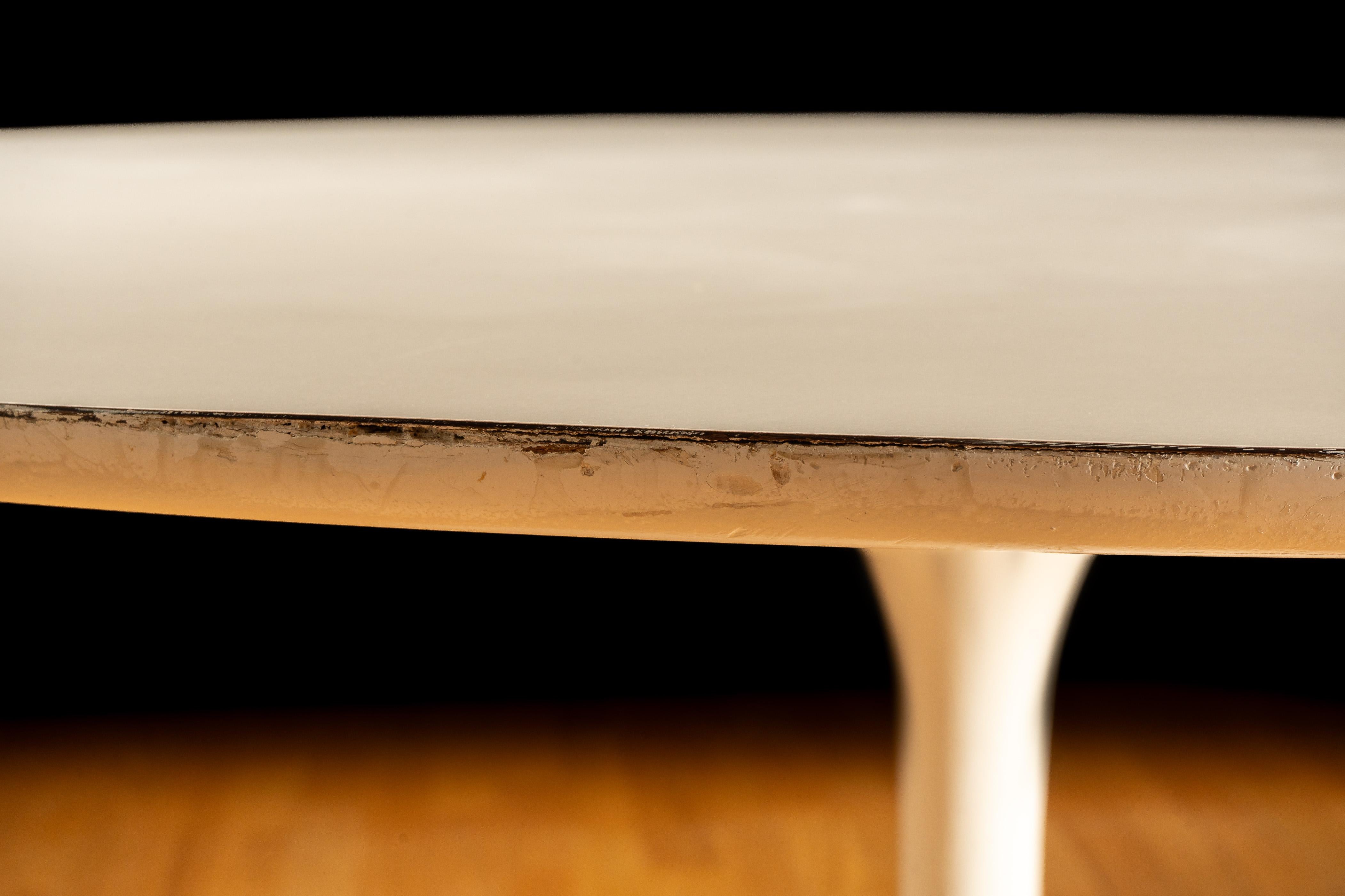 American MCM Lounge Height Saarinen Table by Knoll For Sale