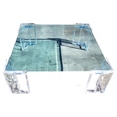 MCM Lucite Cocktail Table 1970s