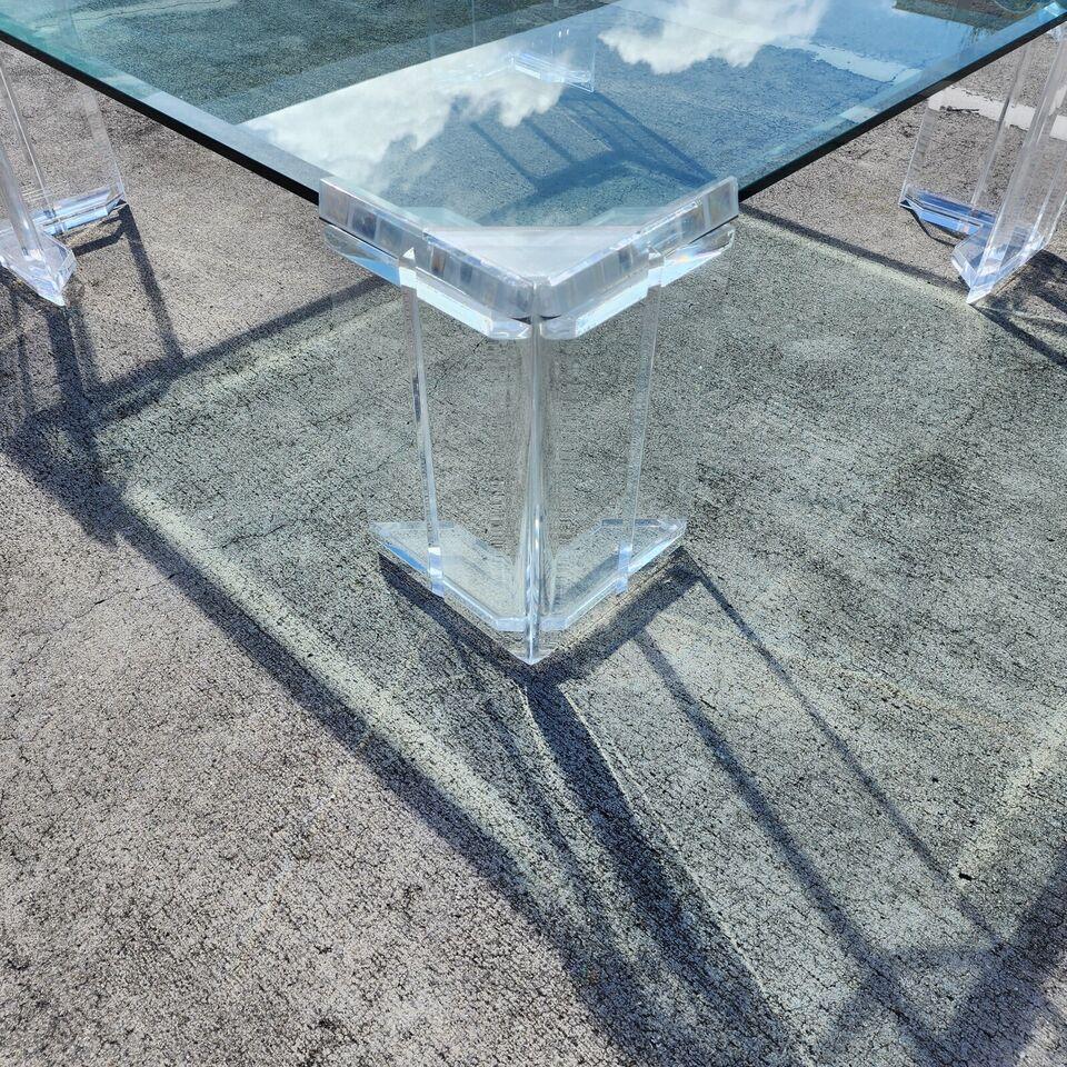 MCM Lucite Cocktail Table 1970s For Sale 1
