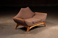 MCM Luigi Tiengo Gondola Sofa in Brown