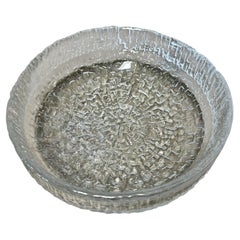 MCM "Lunaria" Full Lead Crystal Bowl by Tapio Wirkkala for Skruf of Sweden