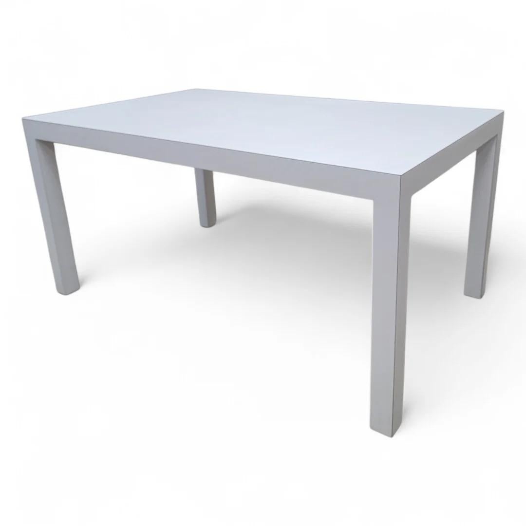 Table de salle à manger Parsons en stratifié de style MCM Milo Baughman avec table de bar - lot de 2 en vente 1