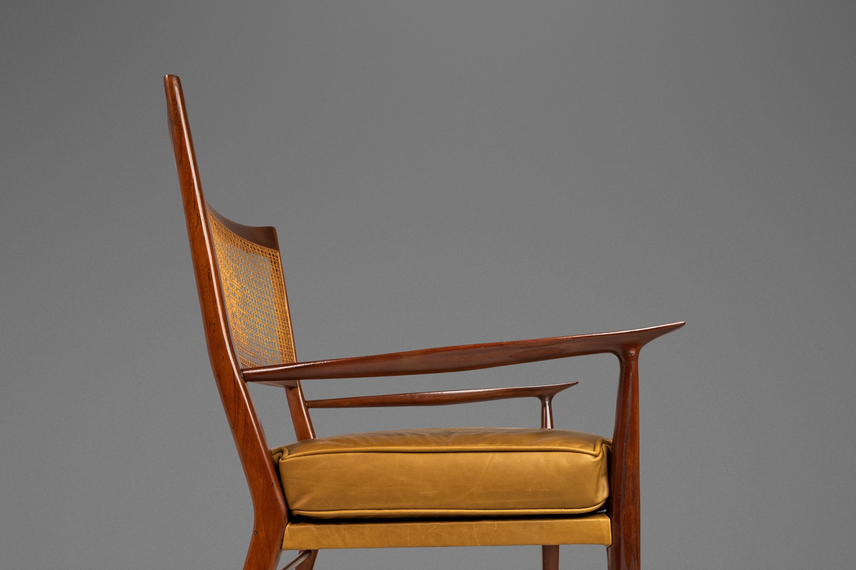 MCM Model 7001 Chair in Walnut by Paul McCobb for Directional, USA, c. 1950s For Sale 7