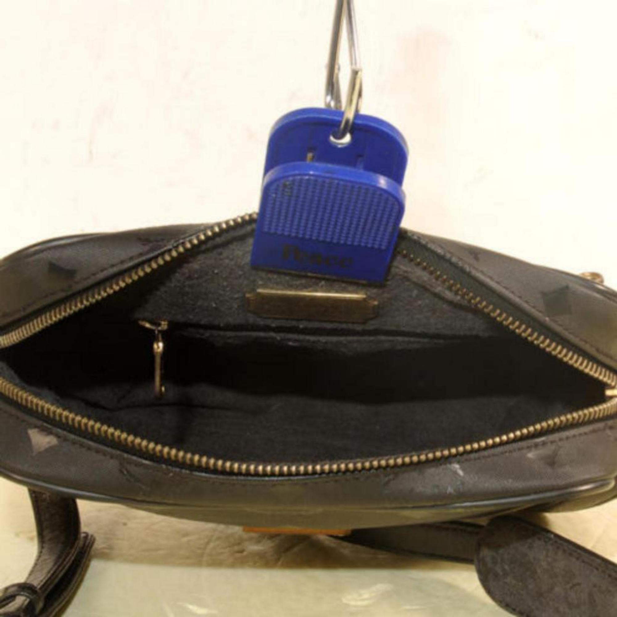 mcm camera bag black
