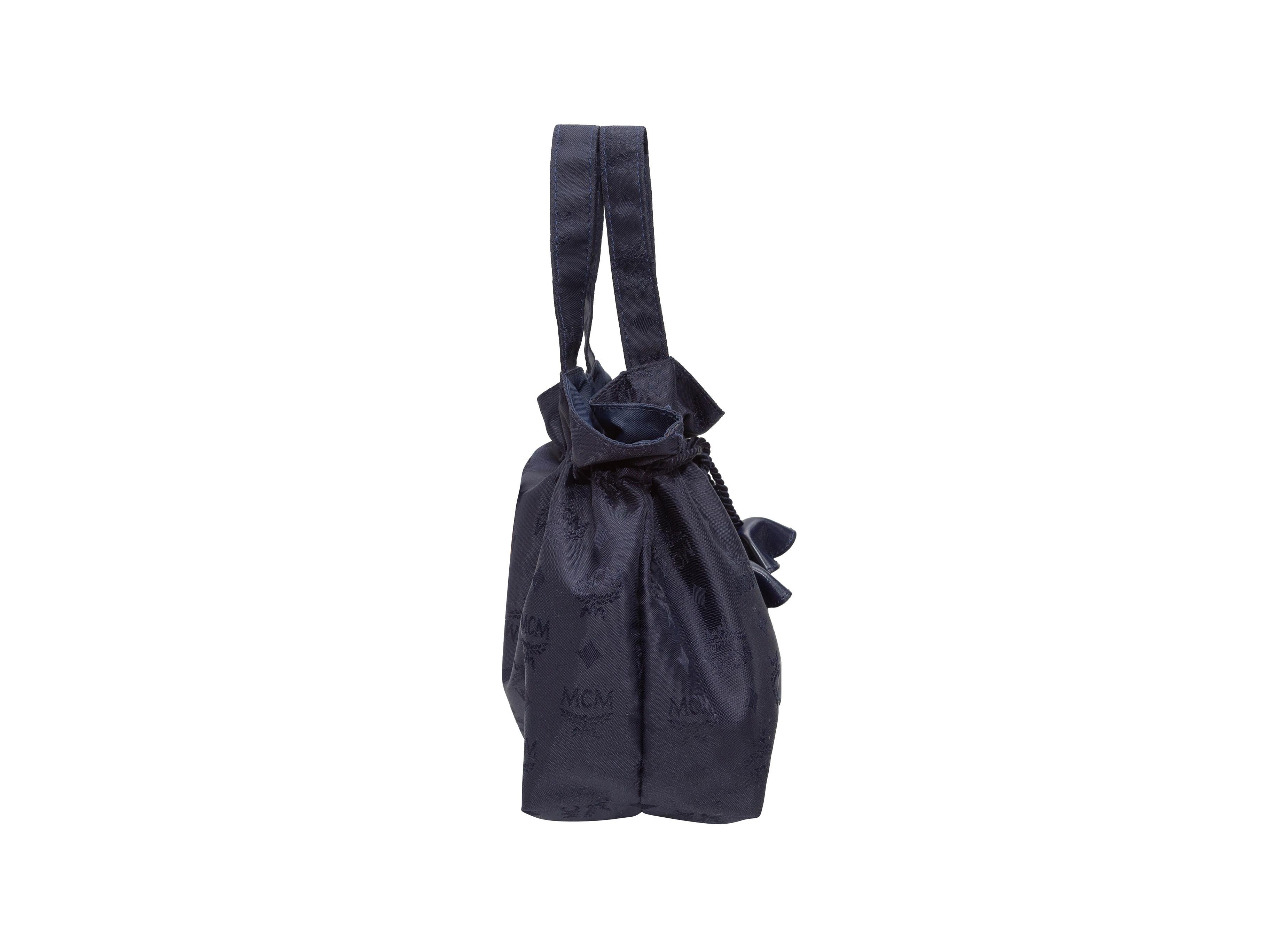 mcm drawstring bag