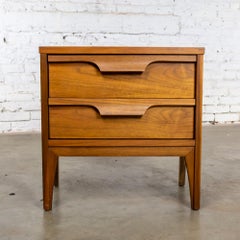 MCM Nightstand Side or End Table Attributed to Johnson Carper Fashion Trend