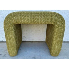 Taylor King MCM Ottoman Footstool