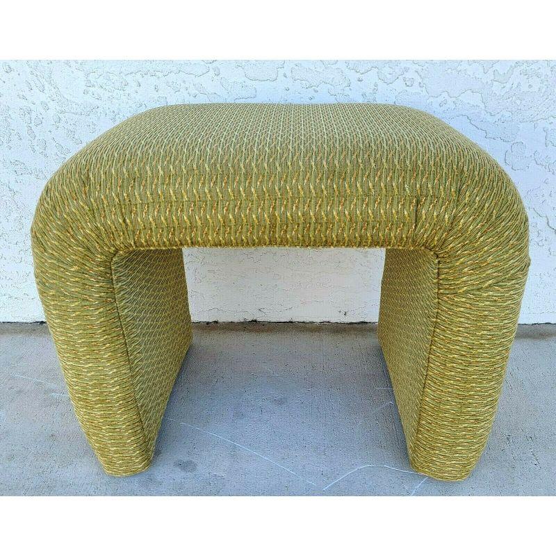 MCM Ottoman Footstool  In Good Condition For Sale In Lake Worth, FL
