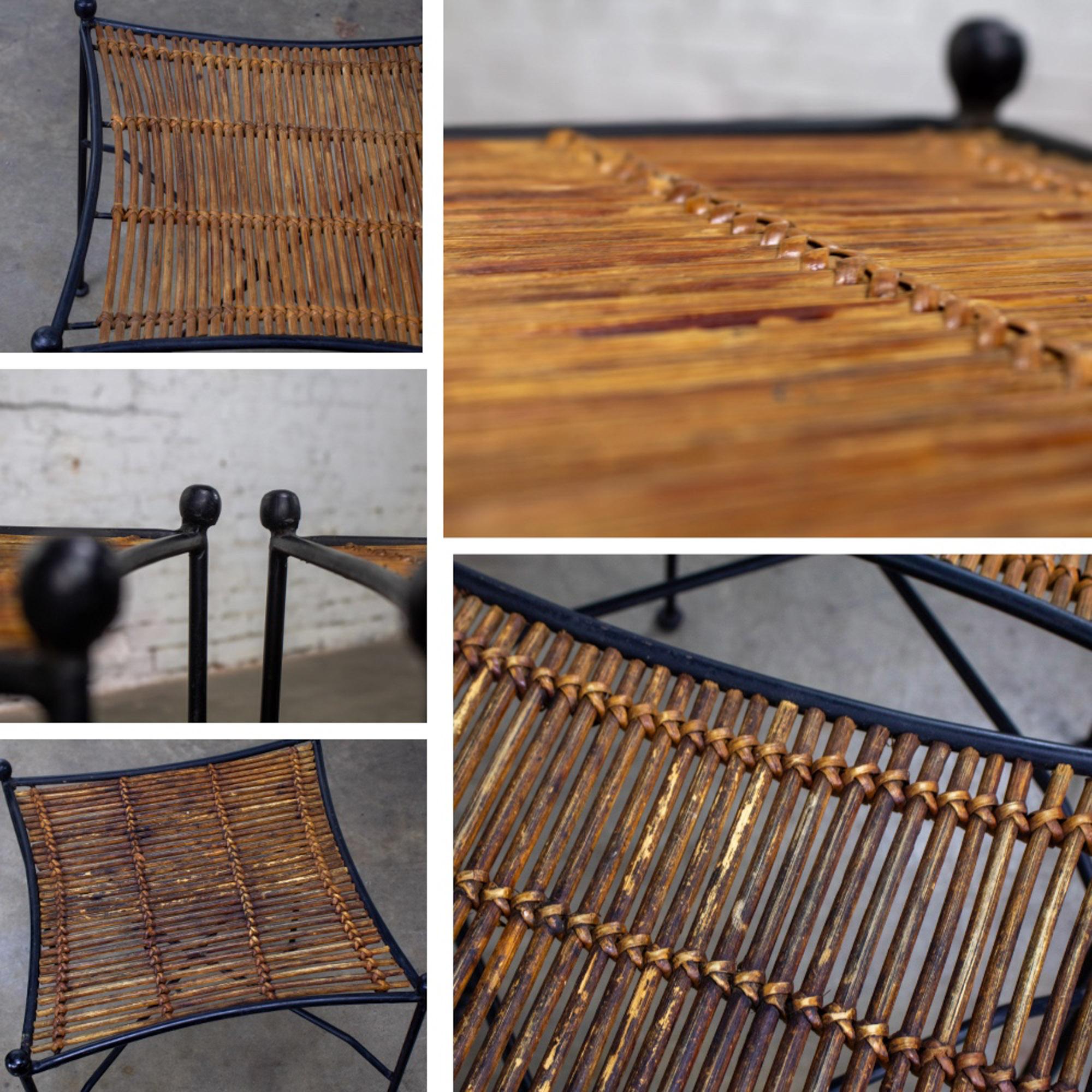 MCM Pair End Tables Attr. Pipsan Saarinen Swansen for Ficks Reed Sol-Air Line For Sale 7