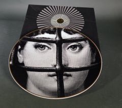 MCM Piero Fornasetti Rosenthal Themes & Variations Porcelain Plate