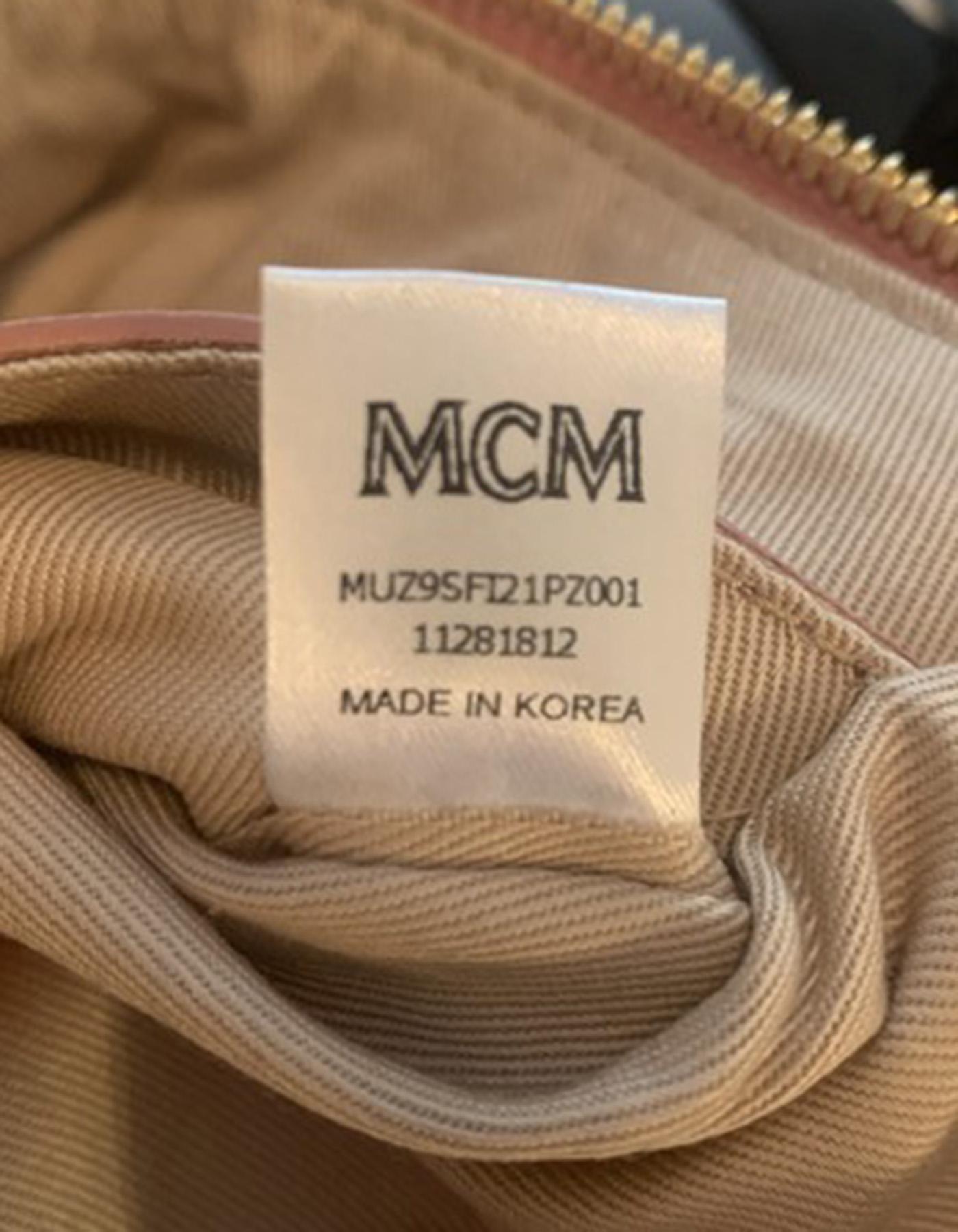 mcm belt made in korea