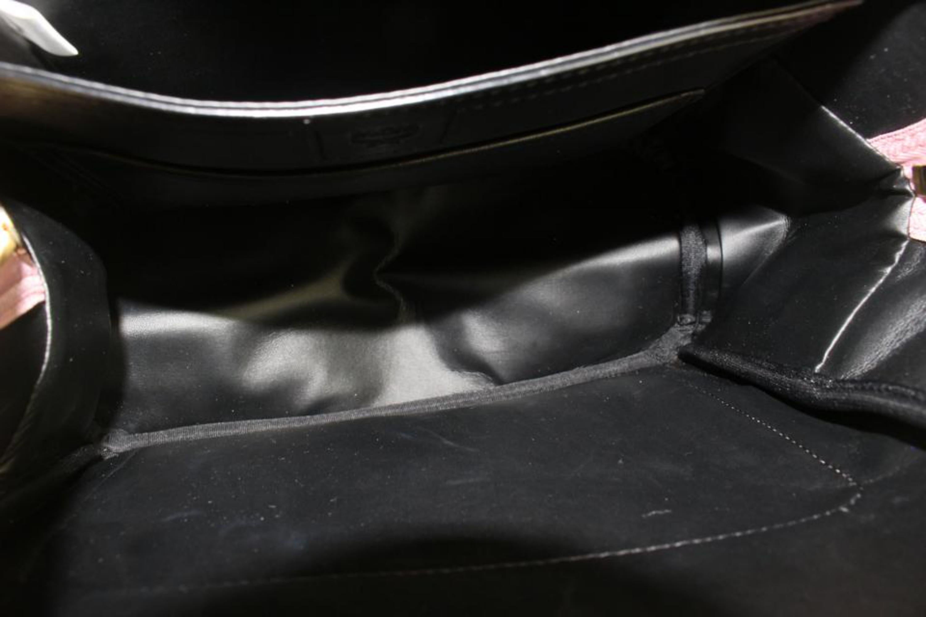 MCM Pink Monogram Visetos Side Stud Stark Backpack 928mcm58 3